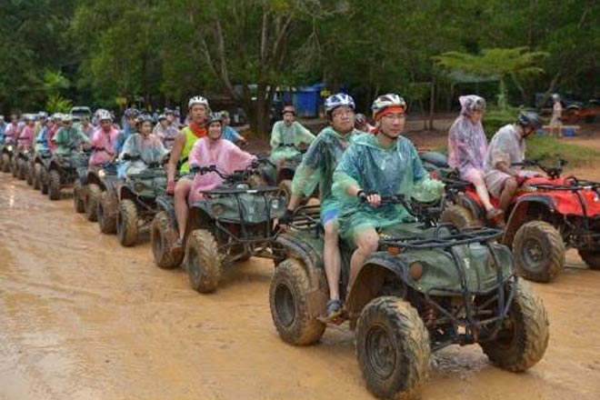 ATV Bike + Elephant Trekking