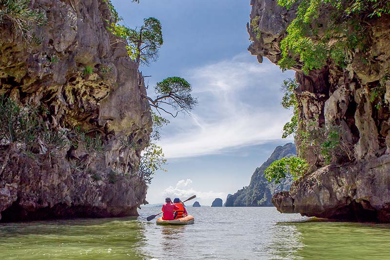 Twilight Phang Nga Bay Canoe